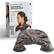 Front. Sharper Image - Neck and Shoulder Massage Body Wrap - Gray.