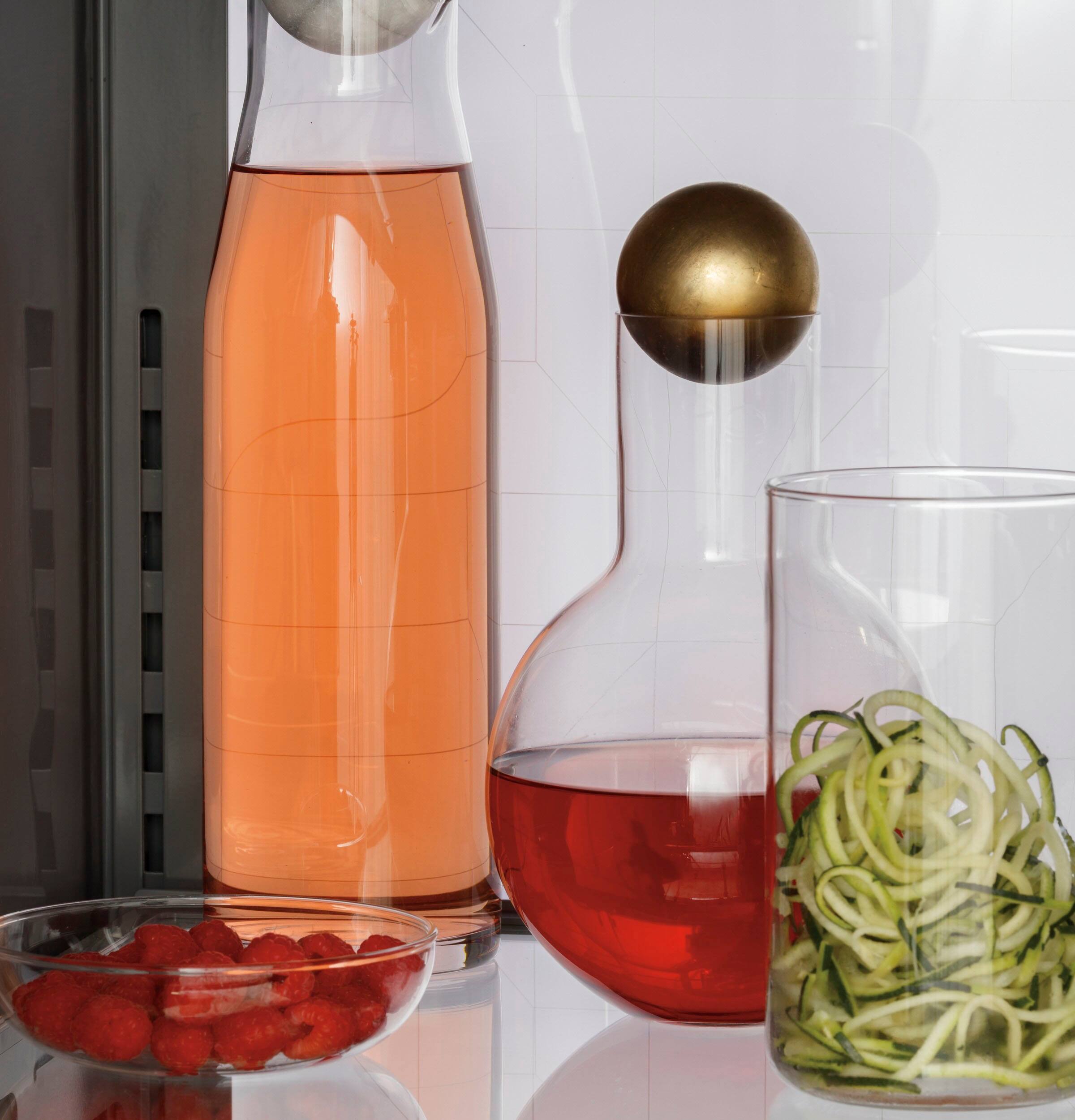 Alt View 16. Café - 22.3 Cu. Ft. 4-Door French Door Counter-Depth Smart Refrigerator, Customizable - Stainless Steel.