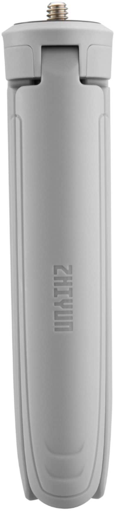 Alt View 20. Zhiyun - Smooth Q3 Folding 3-Axis Gimbal Stabilizer for Smartphones with Built-in LED Video Light and Detachable Tri-pod Stand - Gray.