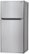Angle Zoom. LG - 23.8 Cu Ft Top Mount Refrigerator with Internal Water Dispenser - Stainless steel.