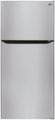 Front Zoom. LG - 23.8 Cu Ft Top Mount Refrigerator with Internal Water Dispenser - Stainless steel.