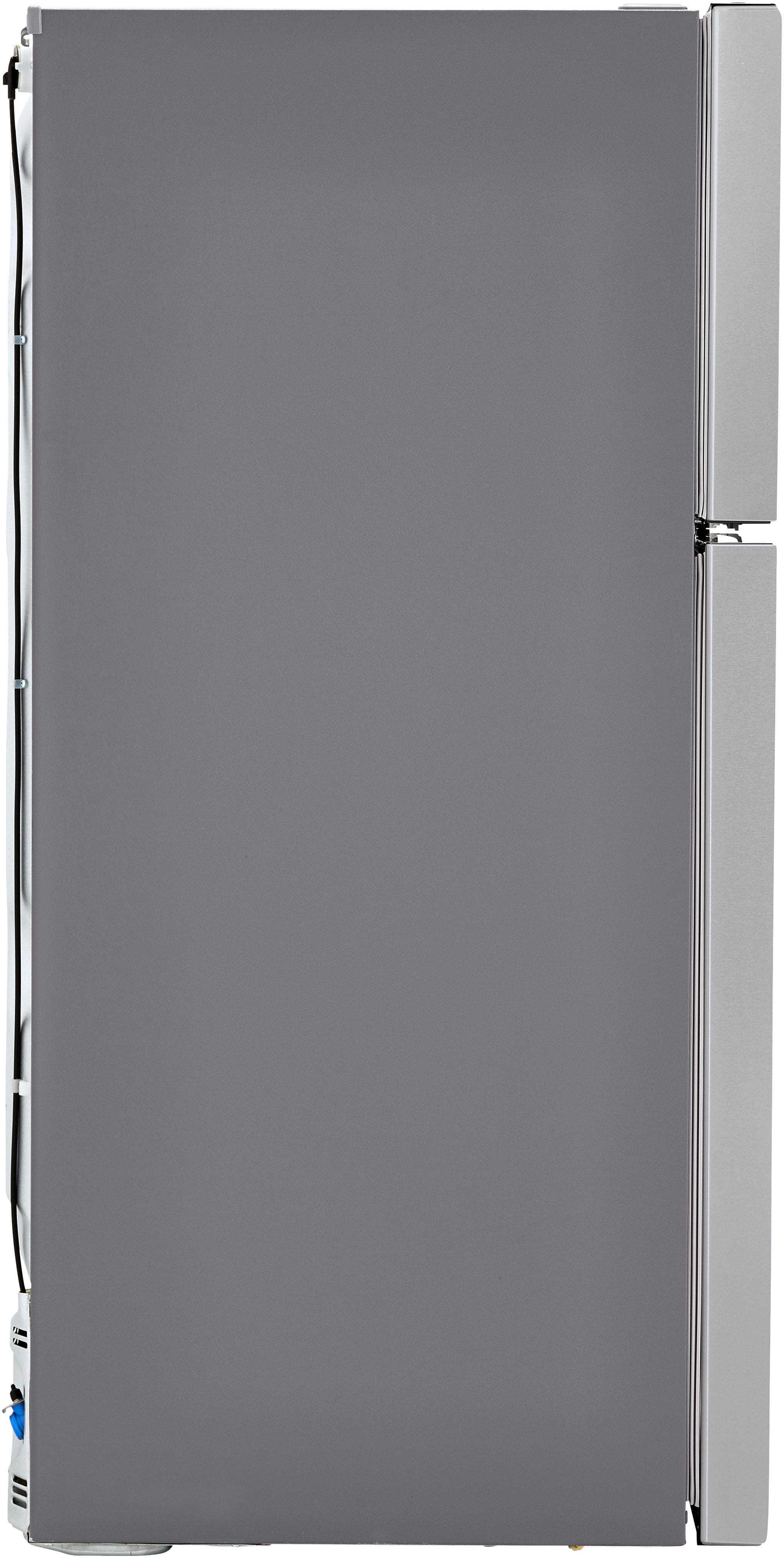 Alt View 14. LG - 23.8 Cu. Ft. Top Freezer Refrigerator with Internal Water Dispenser - Stainless Steel.