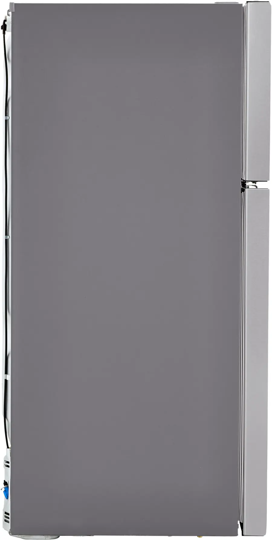 Alt View 14. LG - 23.8 Cu. Ft. Top Freezer Refrigerator with Internal Water Dispenser - Stainless Steel.