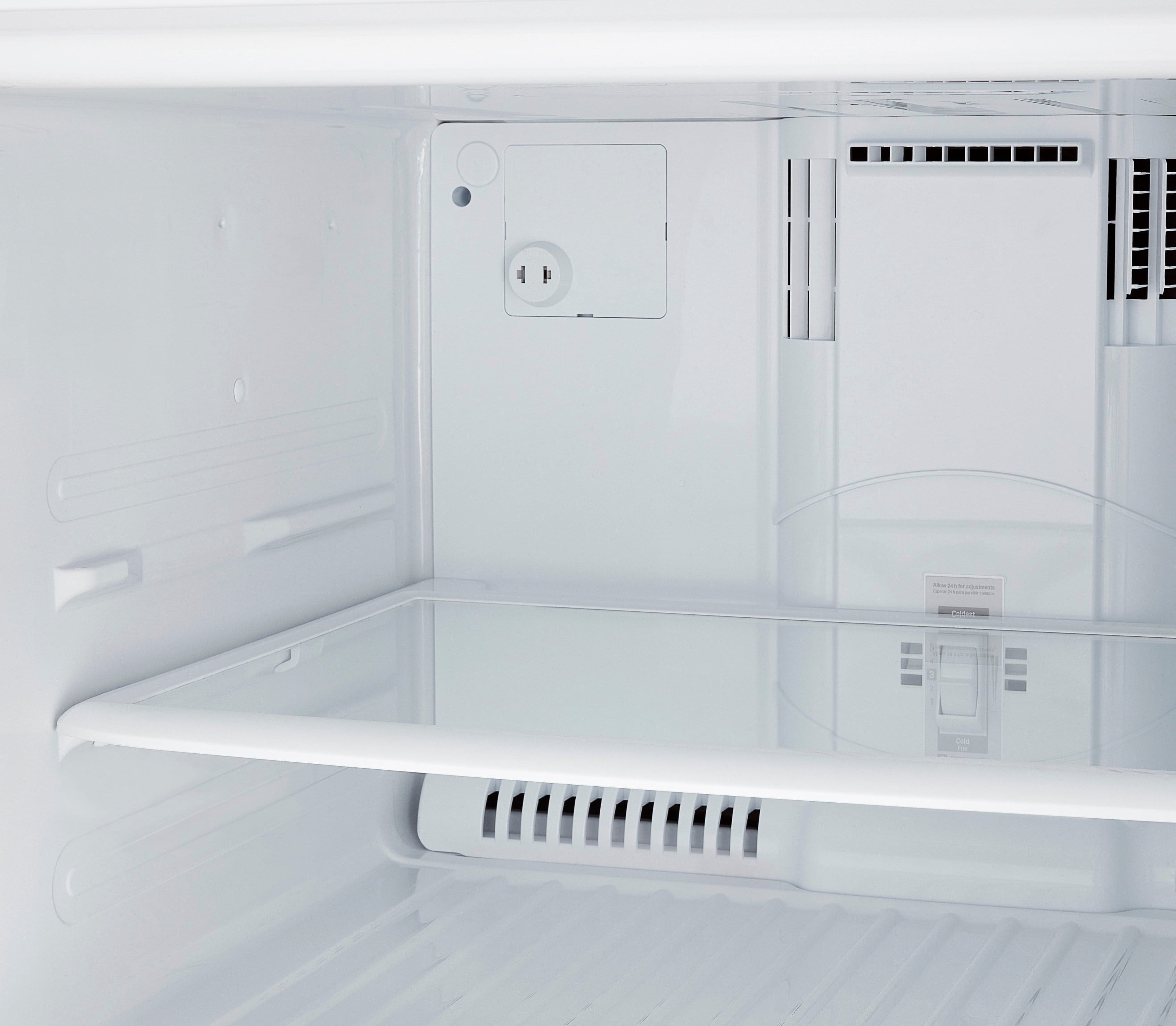 Alt View 22. LG - 23.8 Cu. Ft. Top Freezer Refrigerator with Internal Water Dispenser - Stainless Steel.