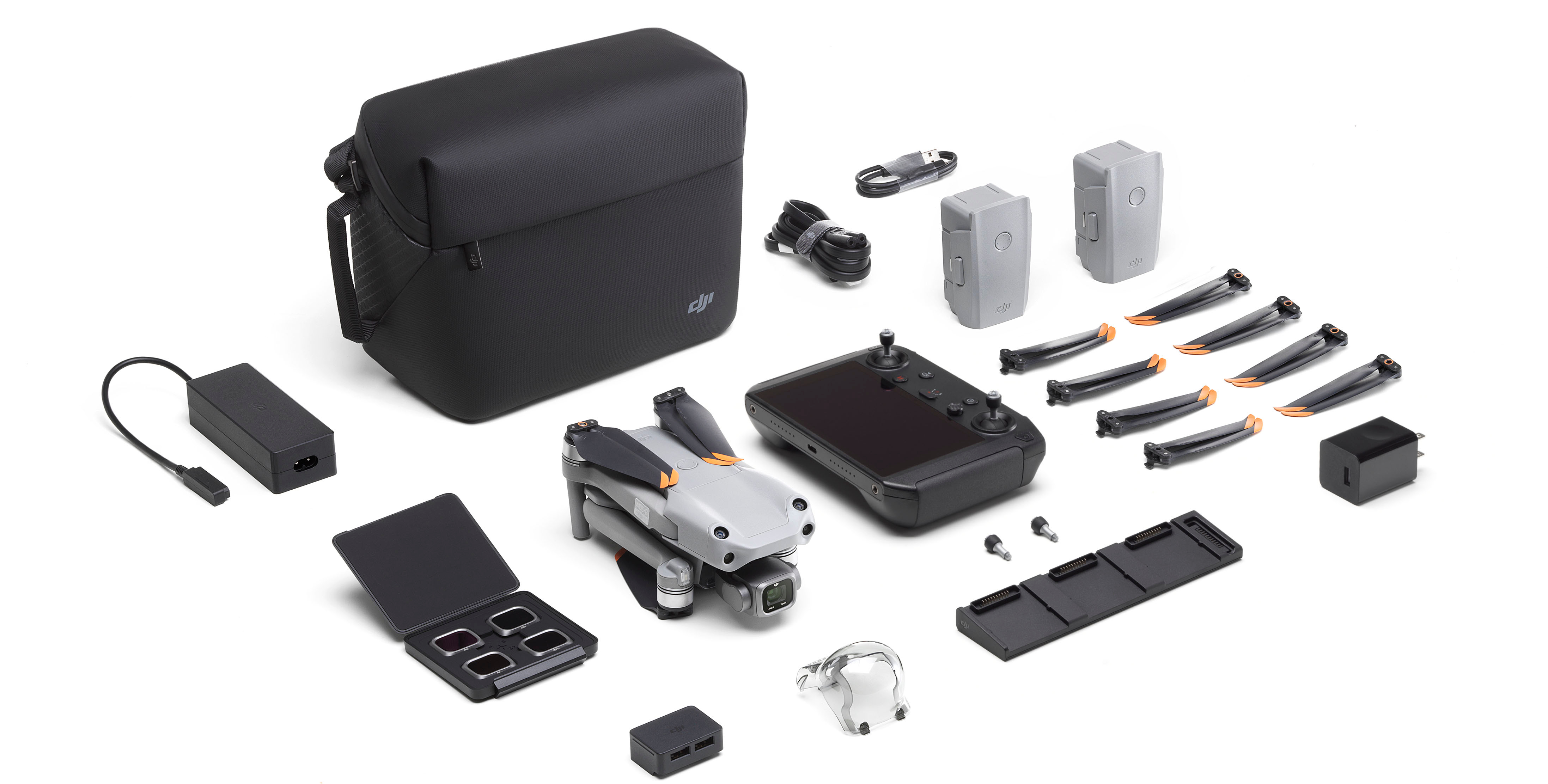 DJI - Air 2S Drone Fly More Combo with Smart Controller
