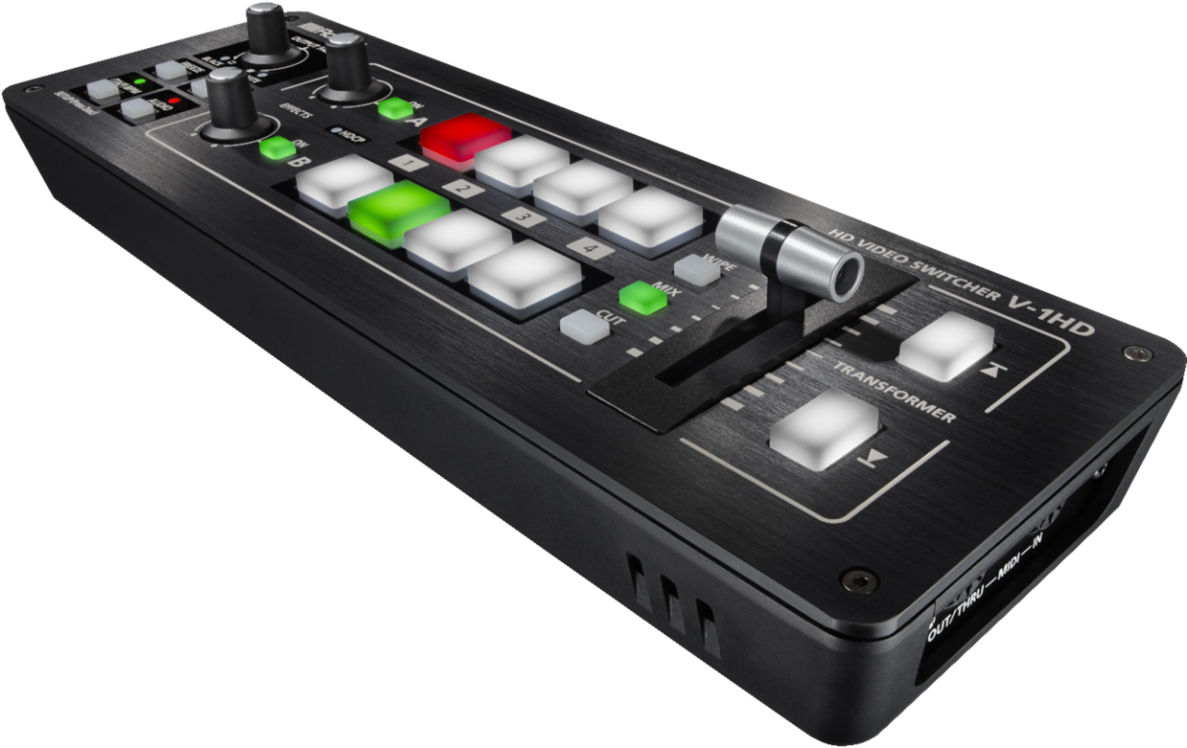 Best Buy: Roland Video Switcher with Encoder Black V-1HD STR