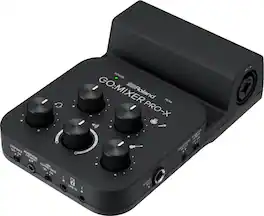 Roland - GO:MIXER PRO-X Powered Mixer - Black