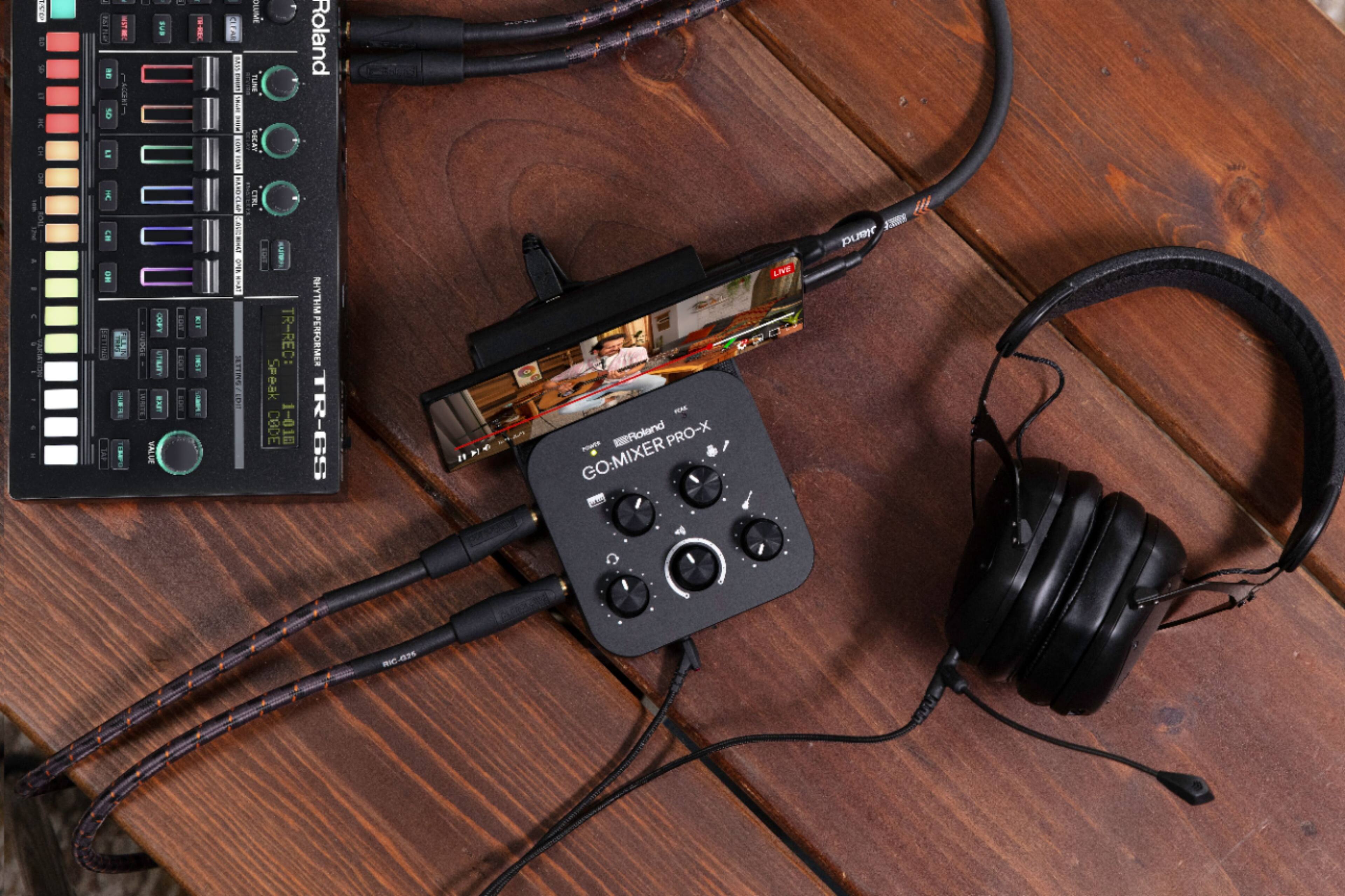Alt View 23. Roland - GO:MIXER PRO-X Powered Mixer - Black.