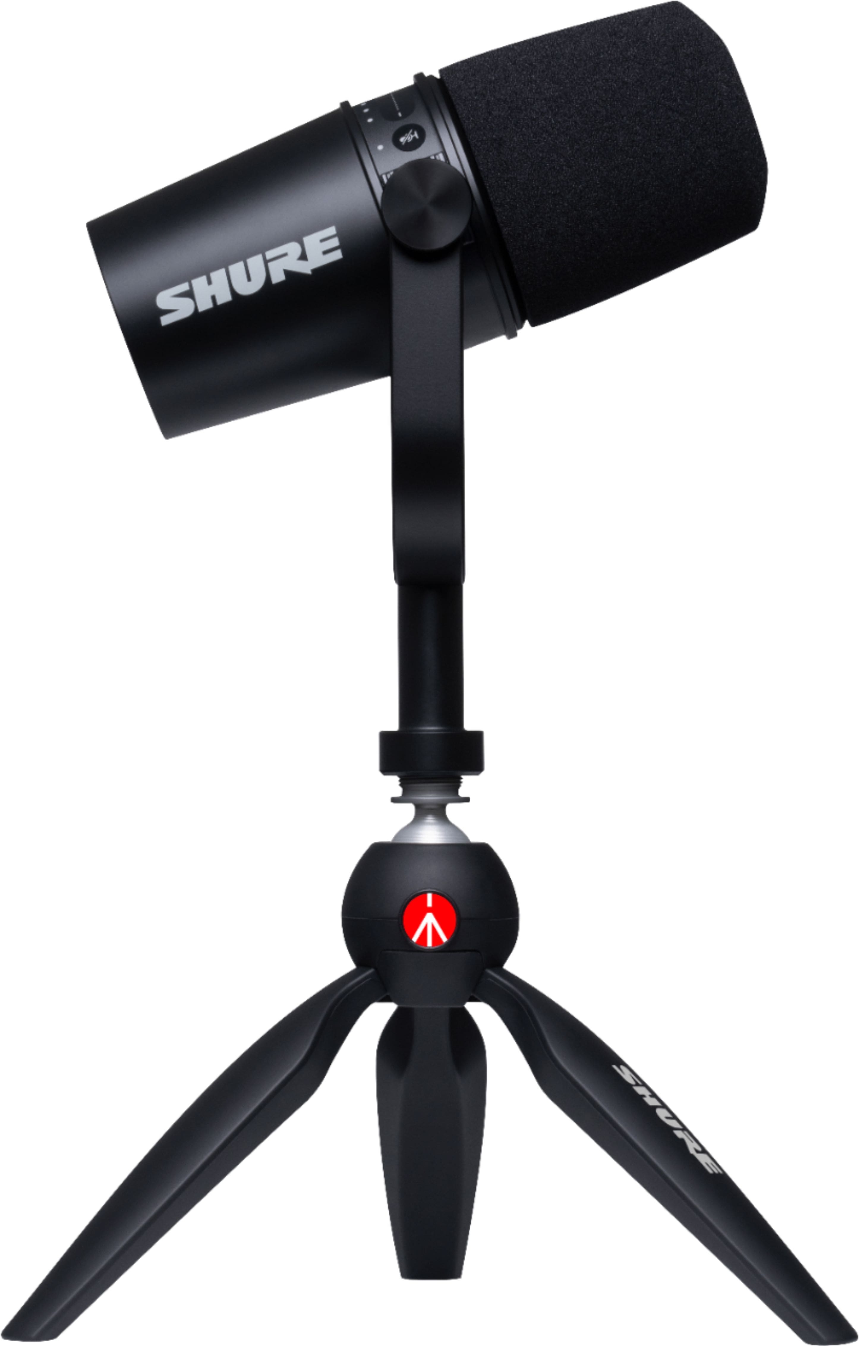 Shure MV7 Podcast Microphone (Black)