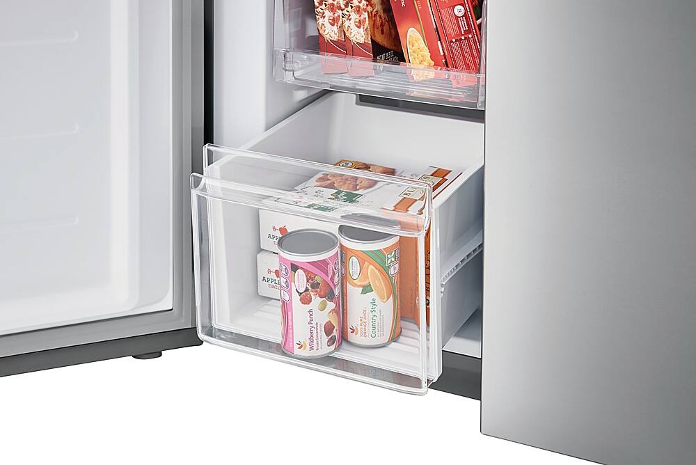 Alt View 15. Frigidaire - 17.4 Cu. Ft. 4-Door French Door Refrigerator - Stainless Steel.