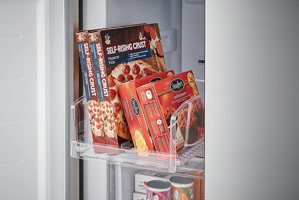 Alt View 16. Frigidaire - 17.4 Cu. Ft. 4-Door French Door Refrigerator - Stainless Steel.