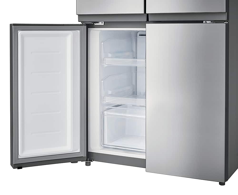 Alt View 18. Frigidaire - 17.4 Cu. Ft. 4-Door French Door Refrigerator - Stainless Steel.
