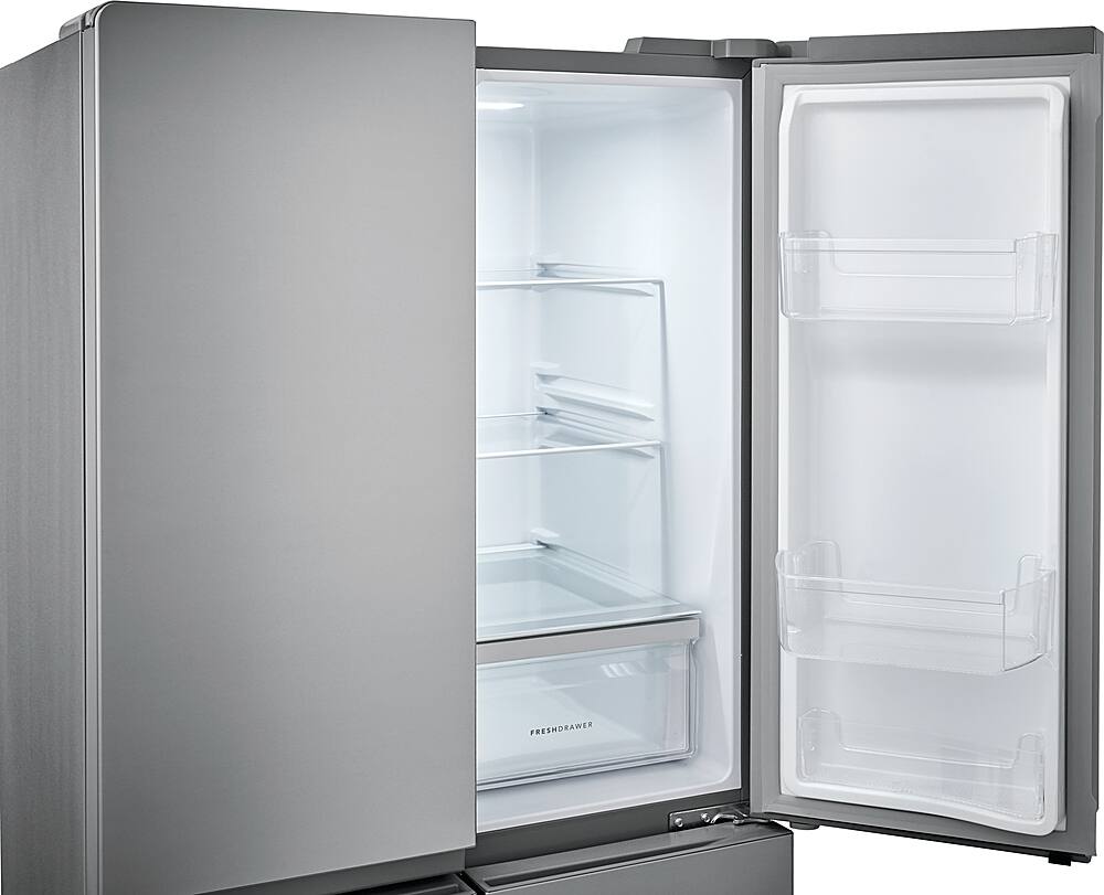 Alt View 19. Frigidaire - 17.4 Cu. Ft. 4-Door French Door Refrigerator - Stainless Steel.