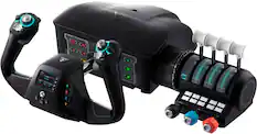 Alt View 11. Turtle Beach - VelocityOne Flight Universal Control System for Flight Simulation on Xbox Series X | S, Xbox One and Windows PCs - Black.