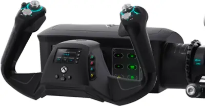 Turtle Beach - VelocityOne Flight Universal Control System for Flight Simulation on Xbox Series X, S, Xbox One and Windows PCs - Black