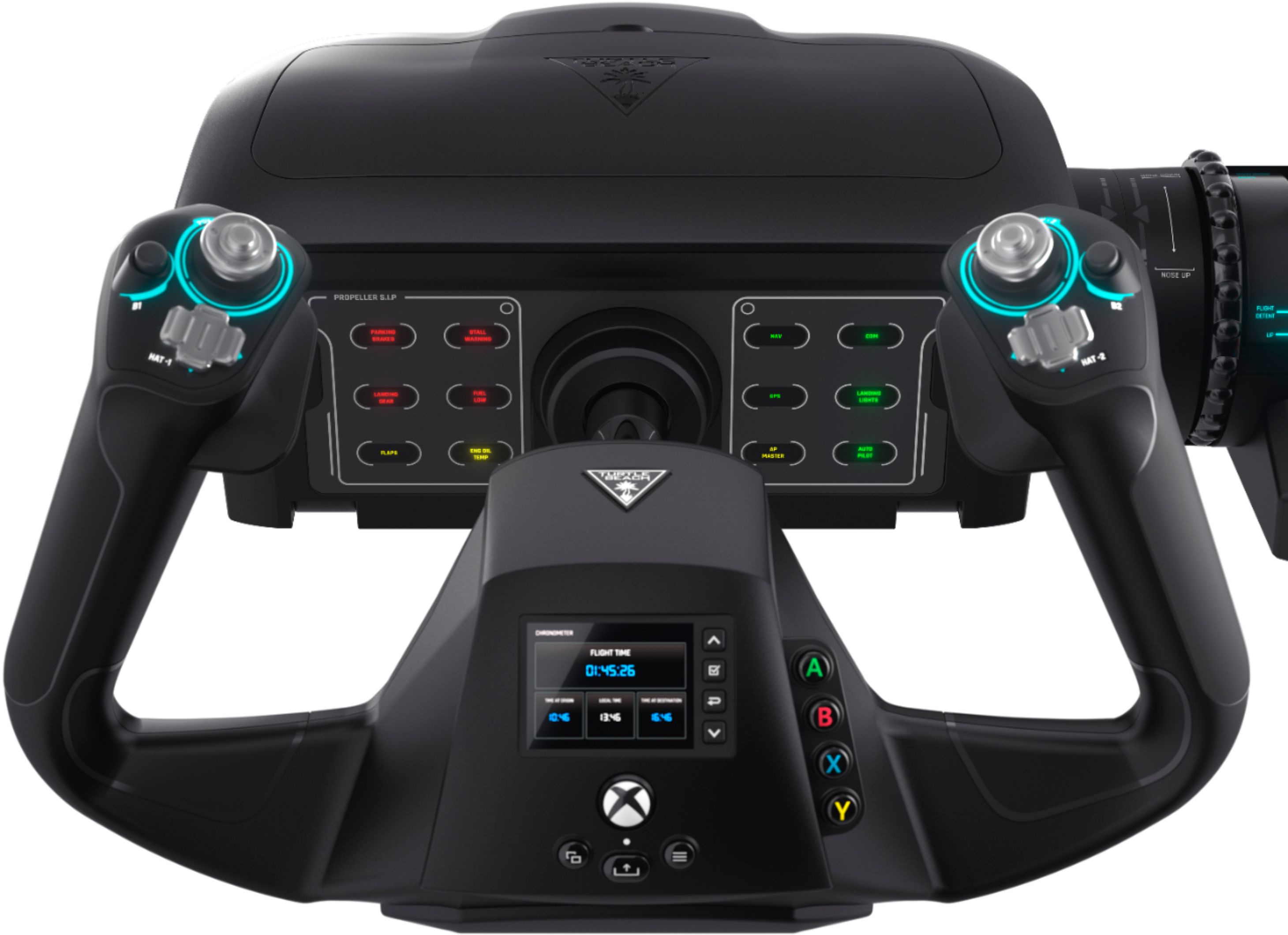 Turtle Beach VelocityOne Flightdeck Universal HOTAS Simulation System  Joystick & Throttle for Windows 10 & 11 PCs Black TBS-0724-05 - Best Buy