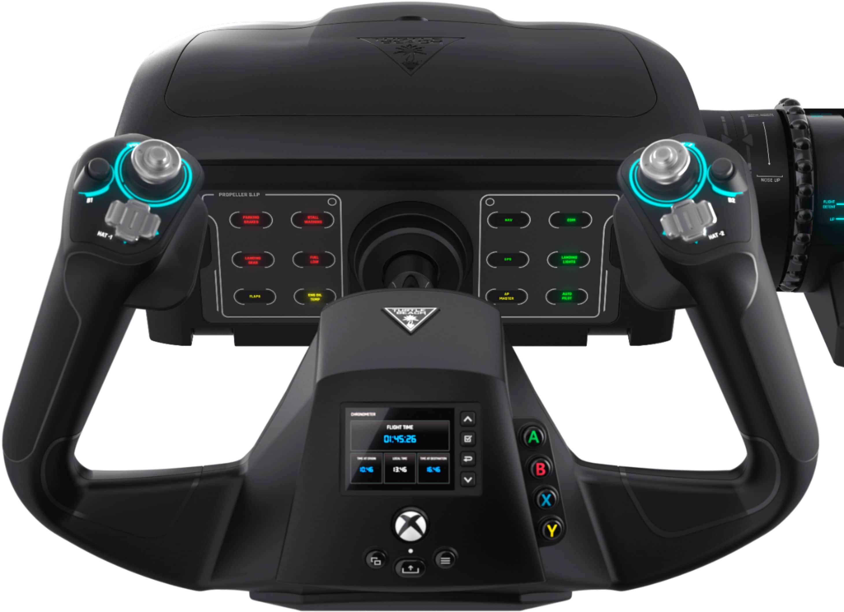 Alt View 19. Turtle Beach - VelocityOne Flight Universal Control System for Flight Simulation on Xbox Series X | S, Xbox One and Windows PCs - Black.