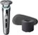 Angle Zoom. Philips Norelco - 9500 Rechargeable Wet/Dry Electric Shaver with Quick Clean, Travel Case, and Pop up Trimmer - Silver.