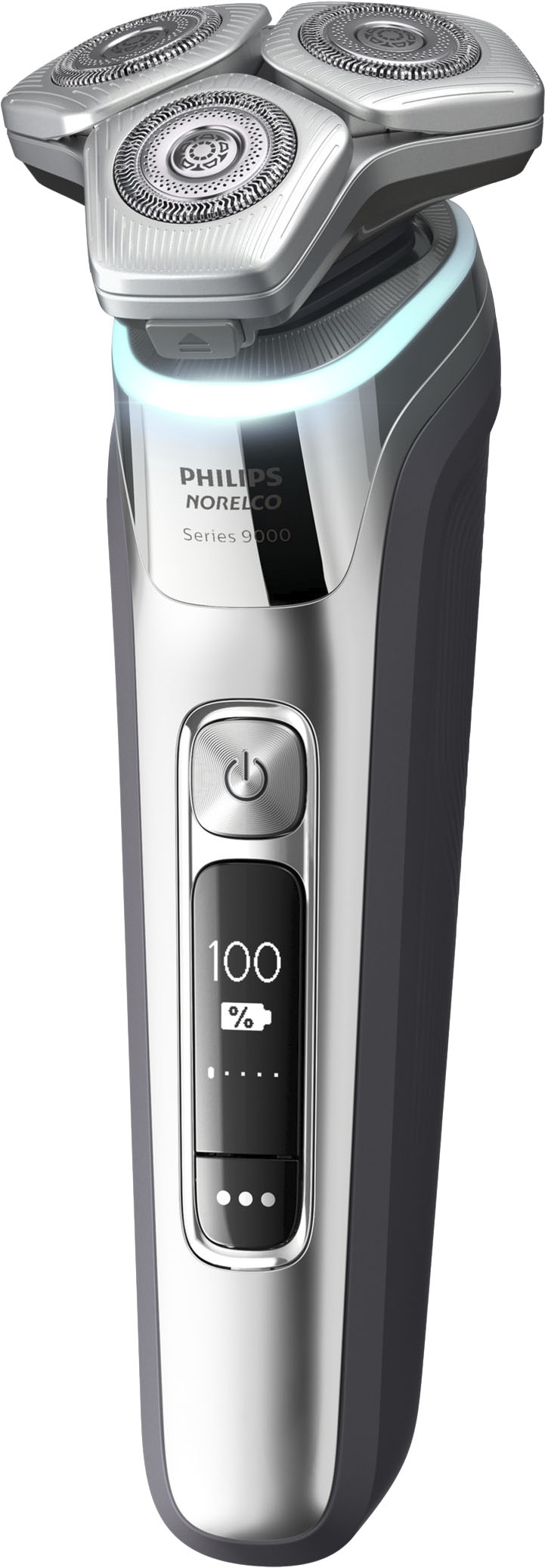 Philips Norelco 9500 Rechargeable Wet/Dry Electric Shaver with Quick Clean, Travel  Case, and Pop up Trimmer Silver S9985/84 Best Buy