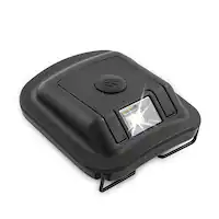 Panther Vision - POWERCAP Beanie 70 Lumen Rechargeable LED Clip-On Headlamp - Black - Front_Zoom