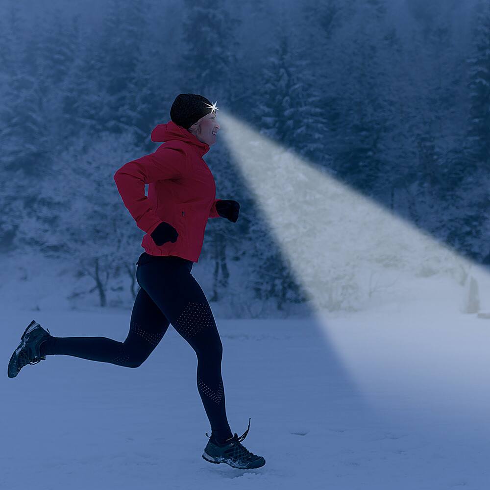 Alt View 12. Panther Vision - POWERCAP 3.0 70 Lumen Rechargeable LED Beanie Headlamp - Black.