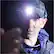 Alt View 15. Panther Vision - POWERCAP Hat 70 Lumen Rechargeable LED Clip-On Headlamp - Black.