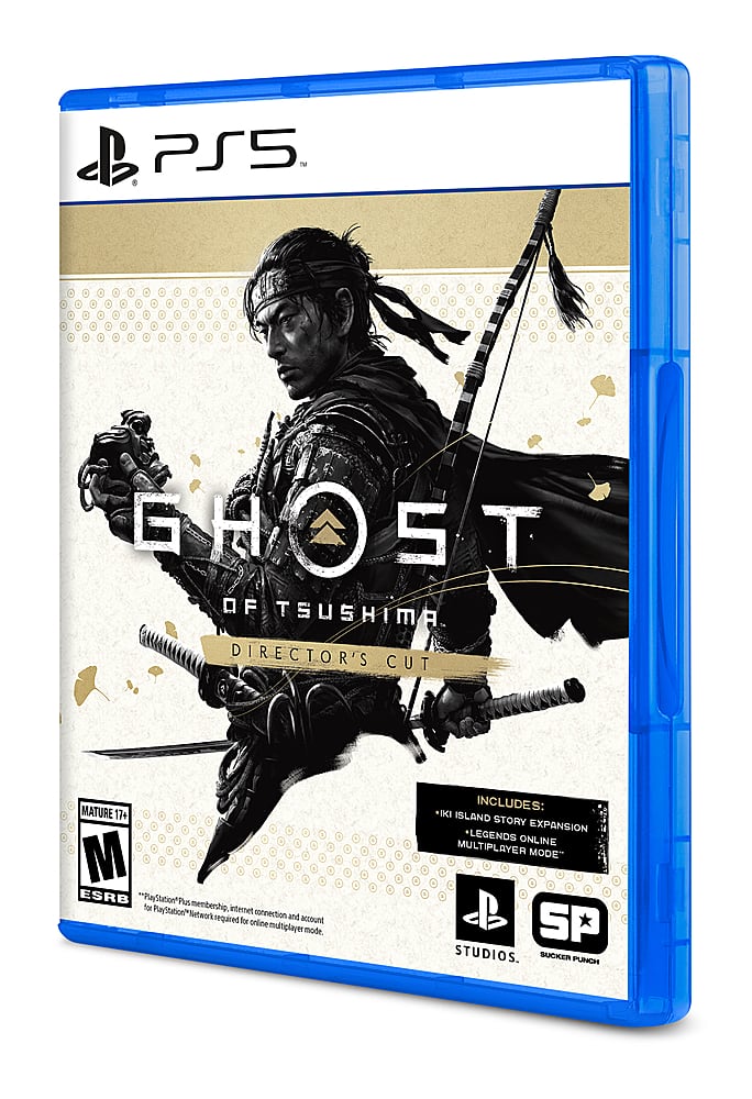 Left. Sucker Punch Productions - Ghost of Tsushima Director's Cut.