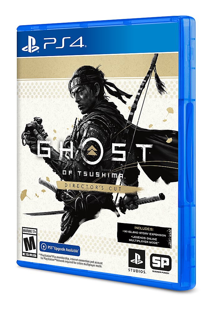 Ghost of Tsushima PS4 CD, Video Gaming, Video Games, PlayStation