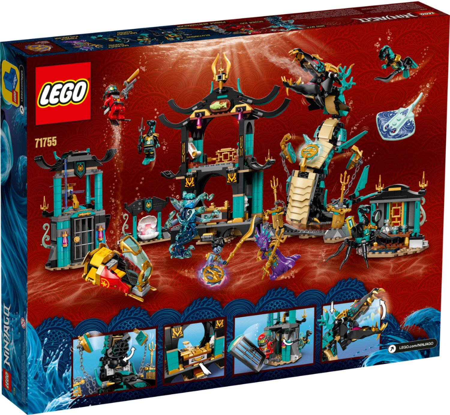 Alt View 11. LEGO - Ninjago Temple of the Endless Sea 71755.