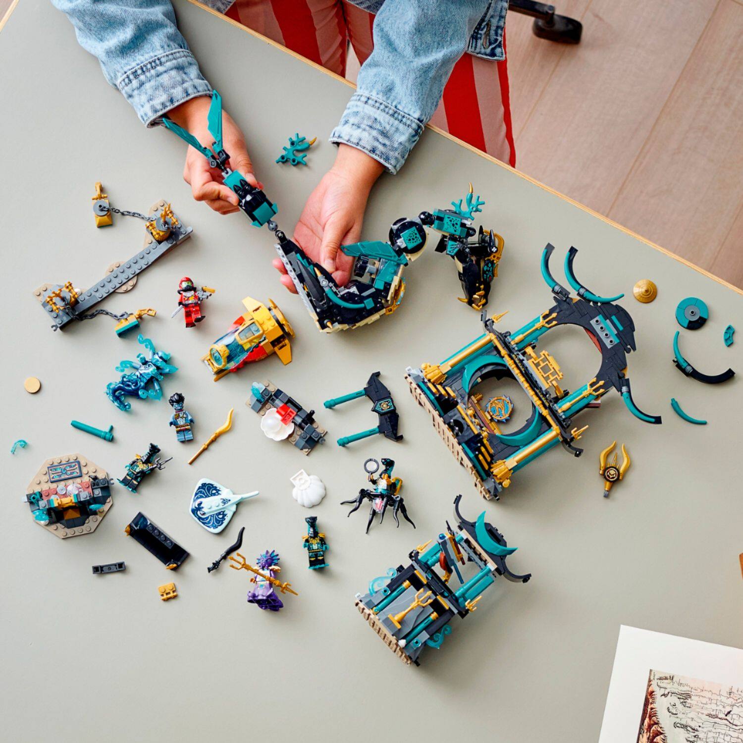 Alt View 12. LEGO - Ninjago Temple of the Endless Sea 71755.