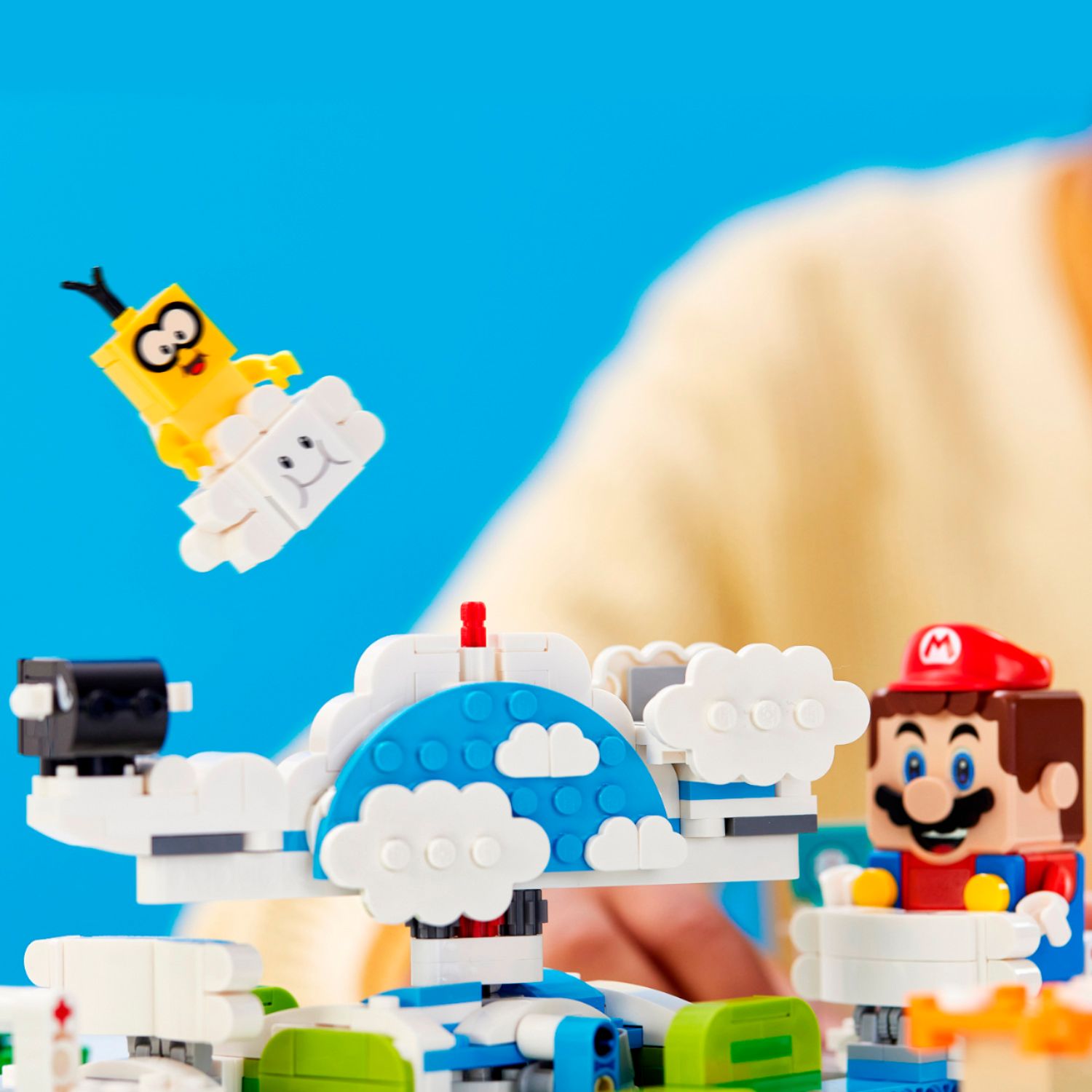 Angle View: LEGO - Super Mario Big Urchin Beach Ride Expansion Set 71400