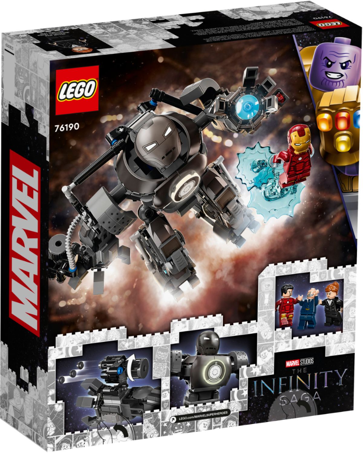 LEGO   Super Heroes Iron Man Iron Monger Mayhem 20