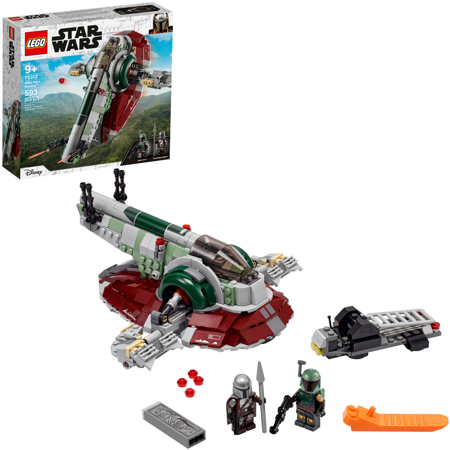roman Slime Under ~ LEGO Star Wars Boba Fetts Starship 75312 6333001 - Best Buy