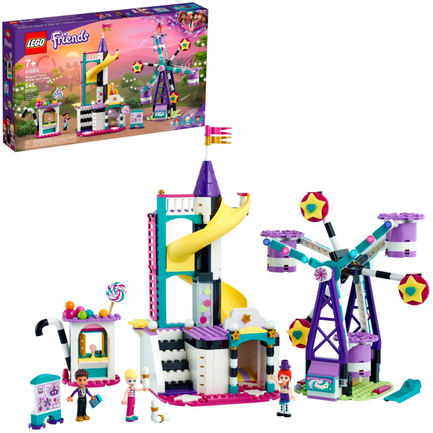 RAINBOW FRIENDS 2 LEGO: Building the Ferris Wheel and Green's Drop