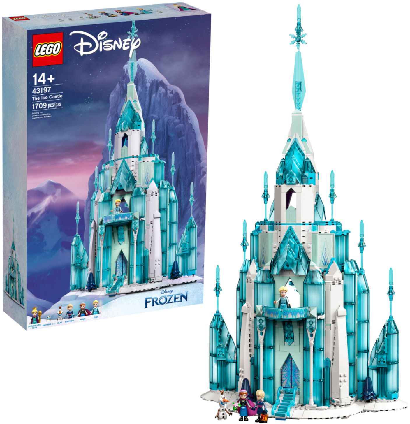 Uforudsete omstændigheder Luftpost Person med ansvar for sportsspil LEGO Disney Princess The Ice Castle 43197 6333561 - Best Buy
