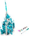 Left Zoom. LEGO - Disney Princess The Ice Castle 43197.
