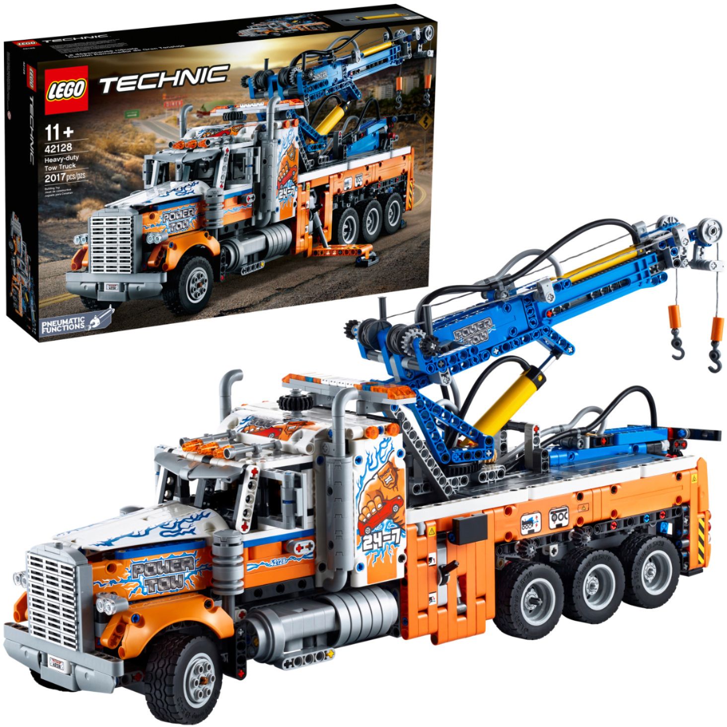 Medical Print Prophecy LEGO Technic Heavy-duty Tow Truck 42128 6332748 - Best Buy