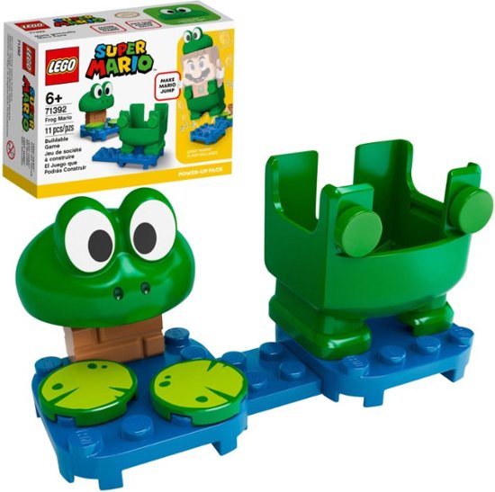 Front Zoom. LEGO - Super Mario Frog Mario Power-Up Pack 71392.