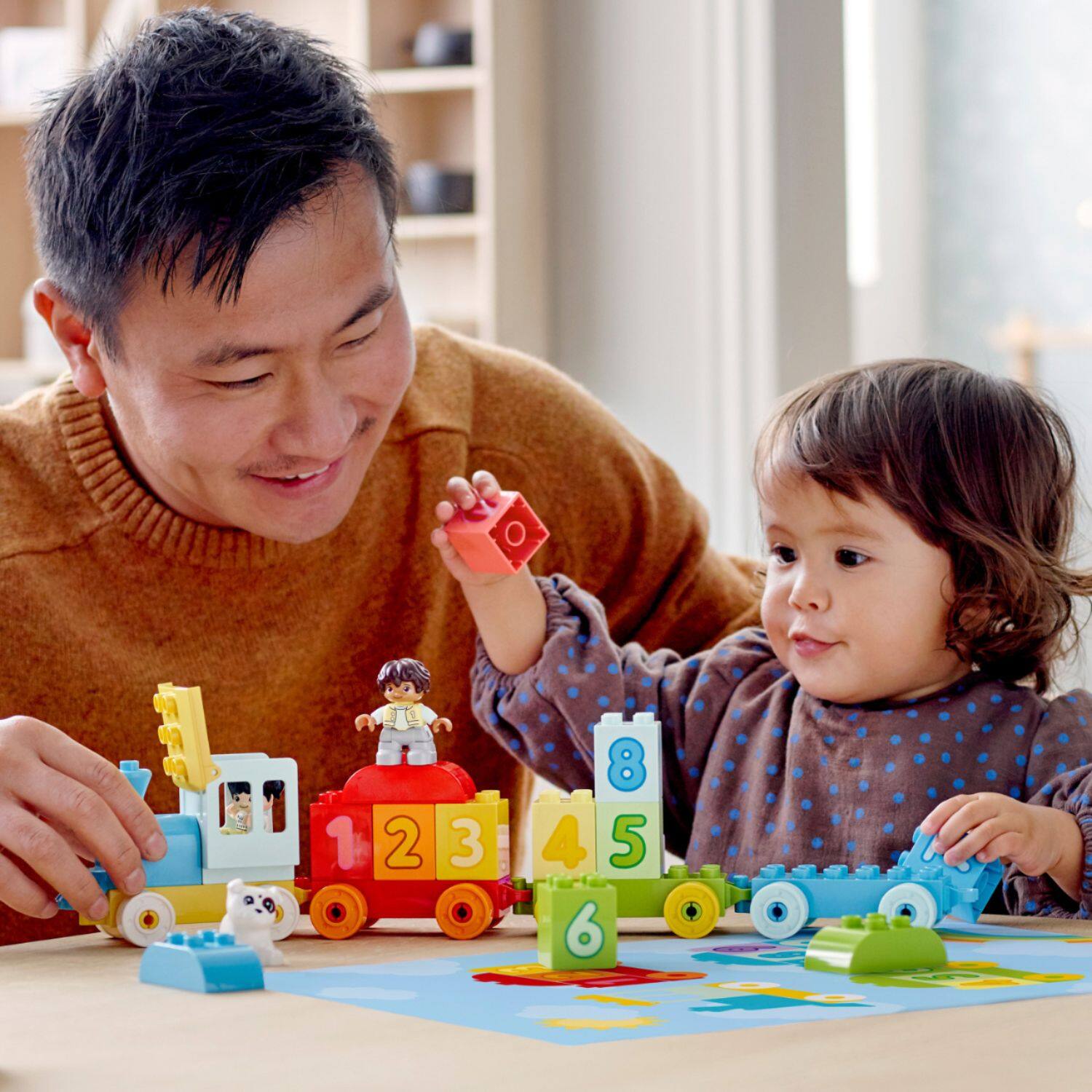 Angle. LEGO - DUPLO My First Number Train - Learn To Count 10954.