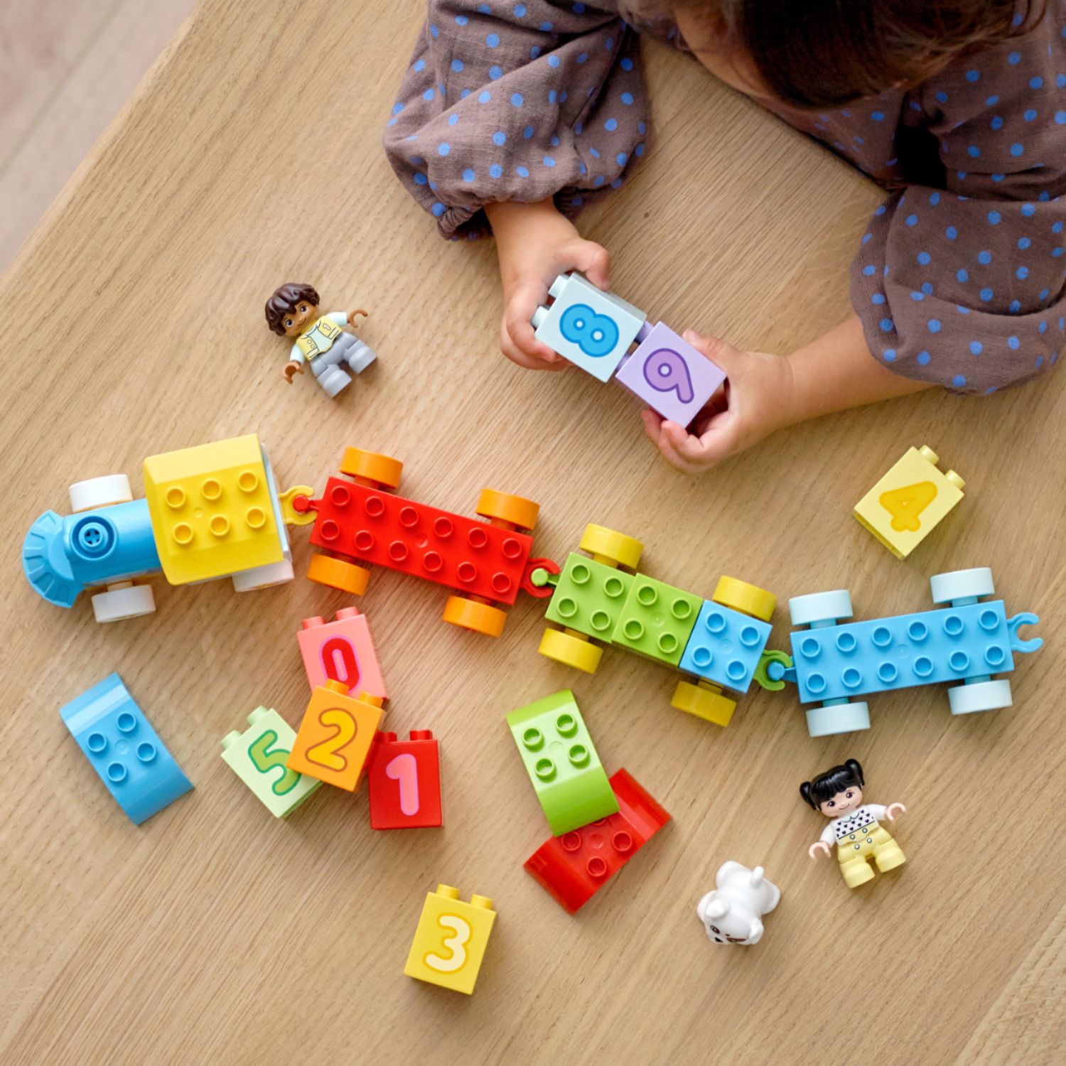 LEGO DUPLO My First Number Train 10954 Fine Motor Skills Toy with Bricks  for Learning Numbers, Preschool Educational Toys for 1.5 - 3 Year Old  Toddlers, Girls & Boys, Early Development Activity Set 