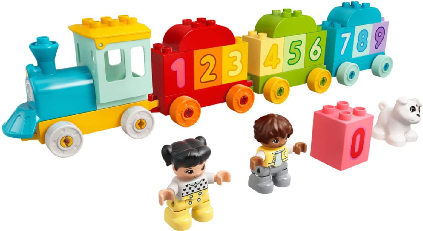 Left. LEGO - DUPLO My First Number Train - Learn To Count 10954.