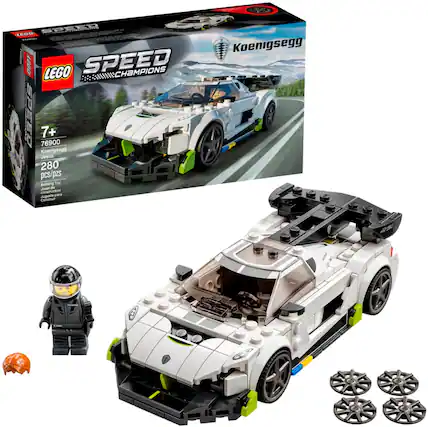 Front. LEGO - Speed Champions Koenigsegg Jesko 76900.