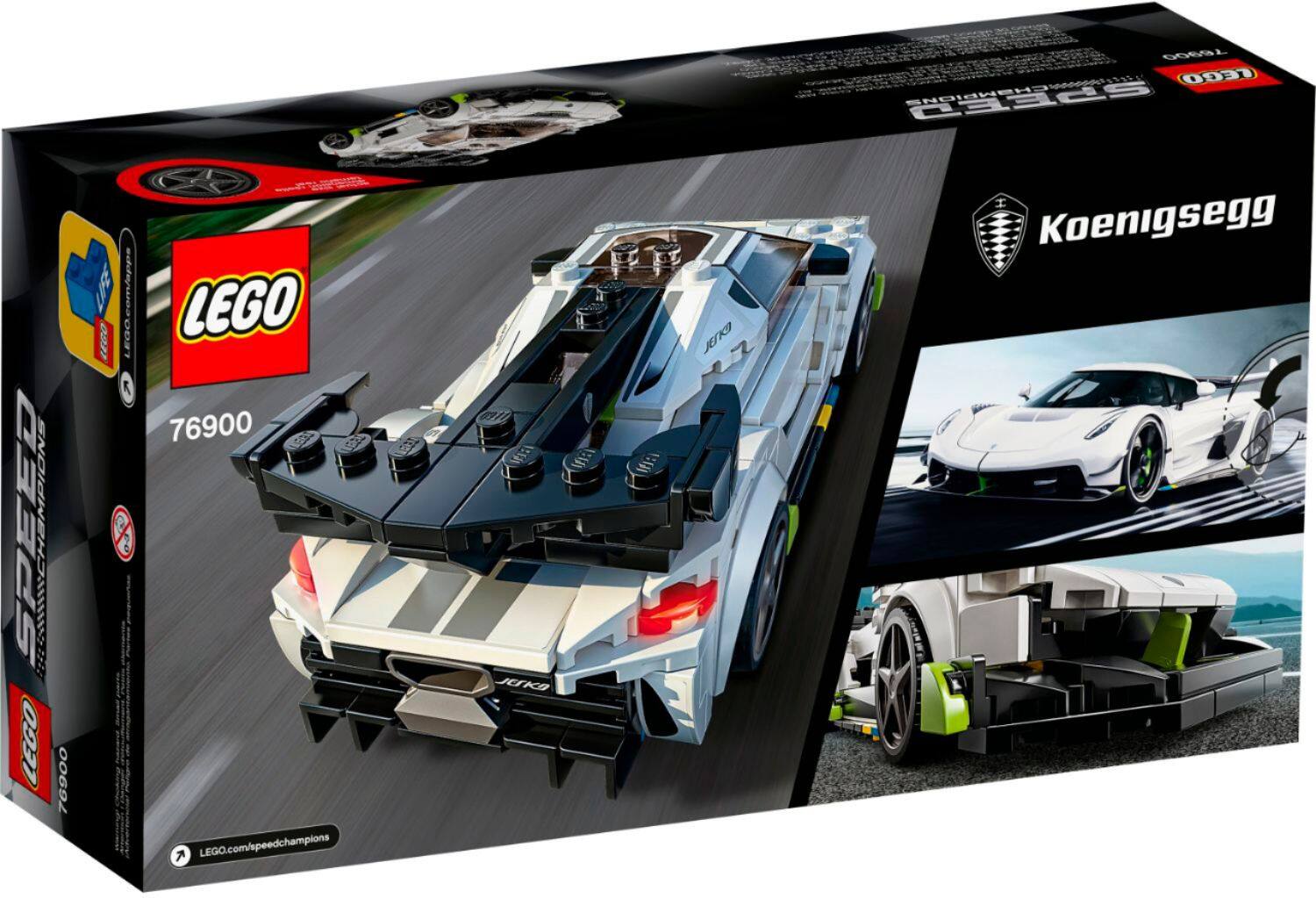 Alt View 13. LEGO - Speed Champions Koenigsegg Jesko 76900.