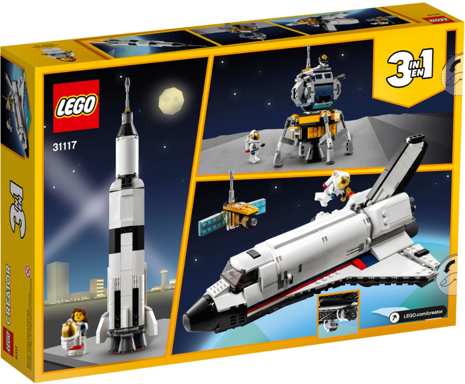 LEGO Mini Space Shuttle Toy Soars Out of Stores in Giveaway