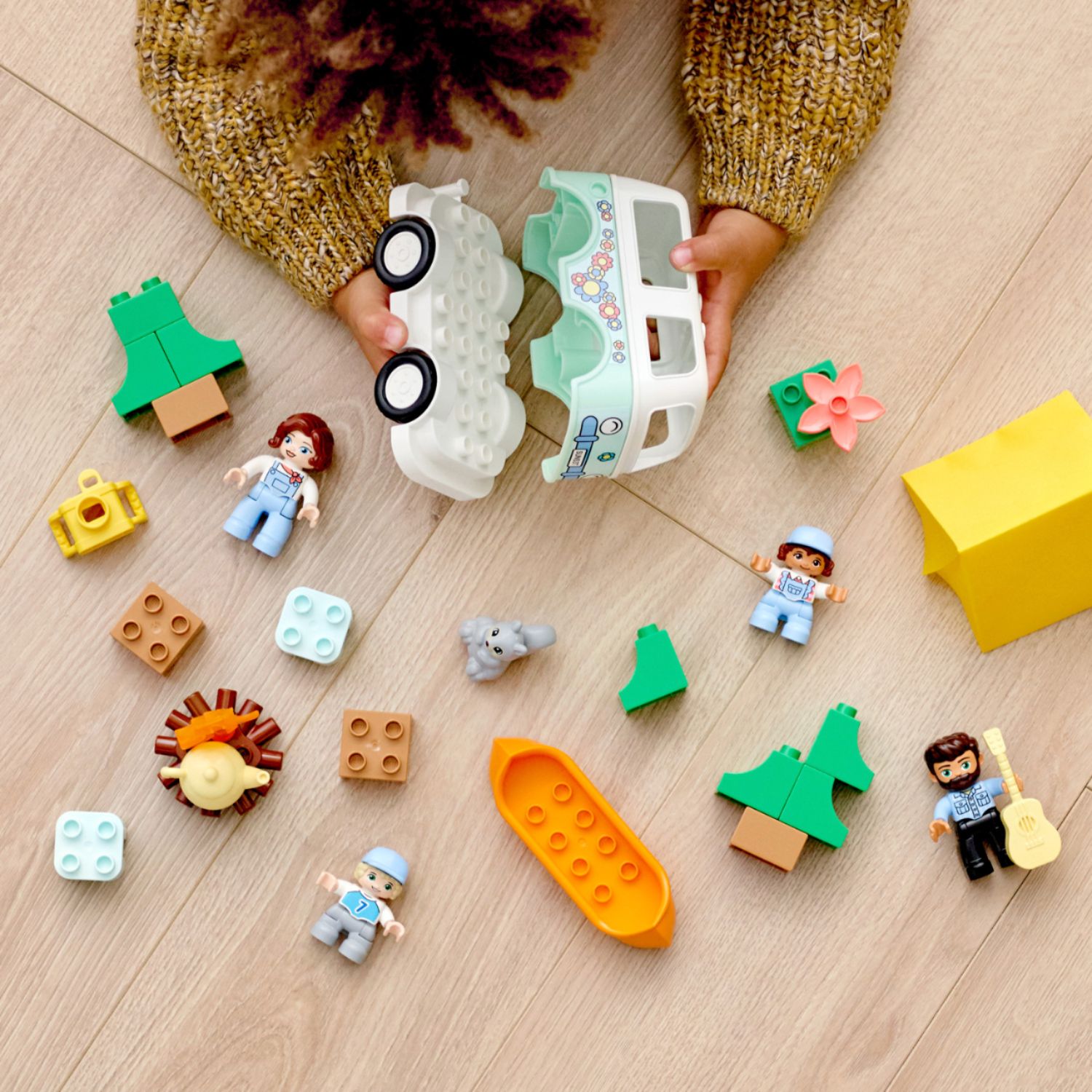 snak Kejser bund Best Buy: LEGO DUPLO Town Family Camping Van Adventure 10946 6332206