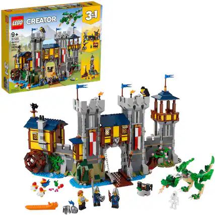 Front. LEGO - Creator Medieval Castle 31120.