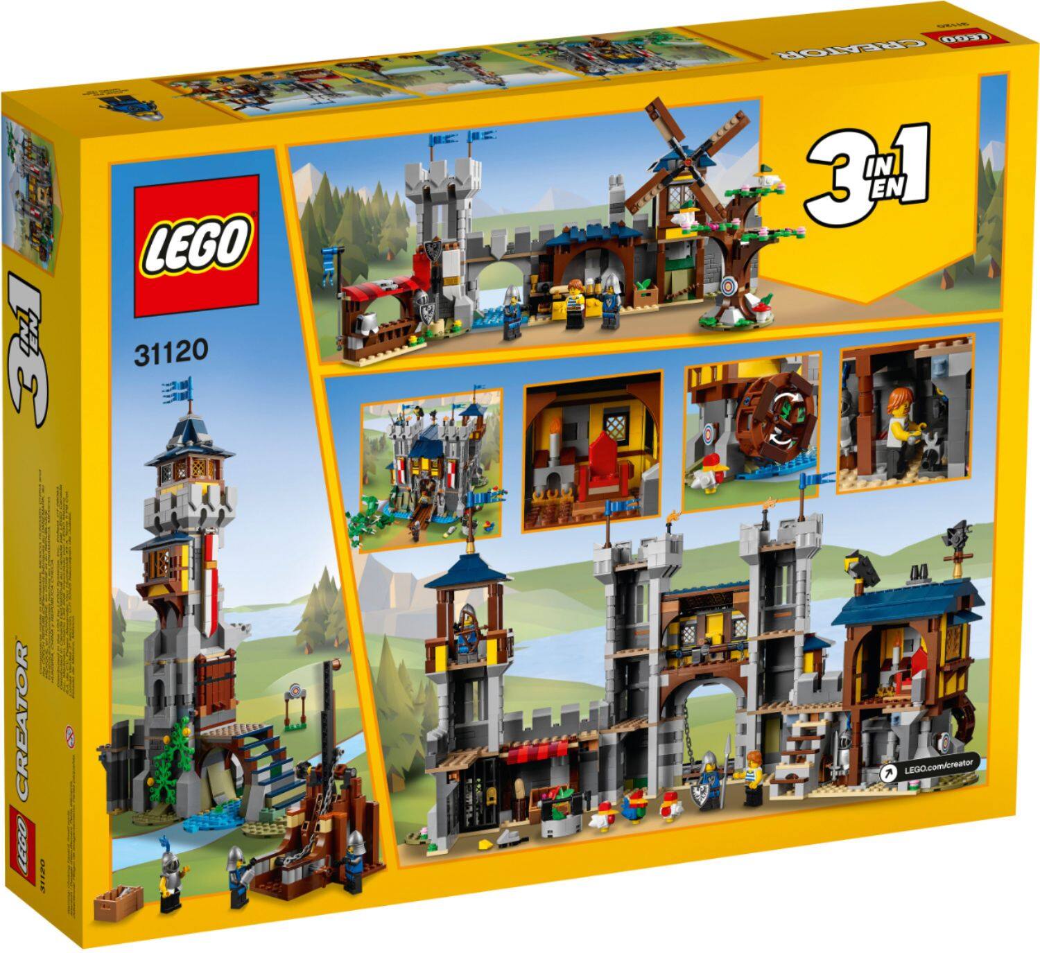 Alt View 11. LEGO - Creator Medieval Castle 31120.