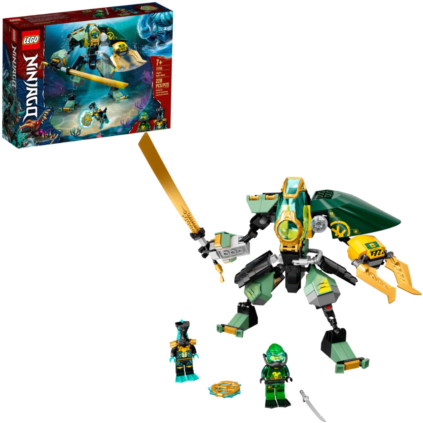 kamp Korrekt cabriolet Best Buy: LEGO Ninjago Lloyd's Hydro Mech 71750 6332530