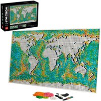 LEGO - ART World Map 31203 - Front_Zoom