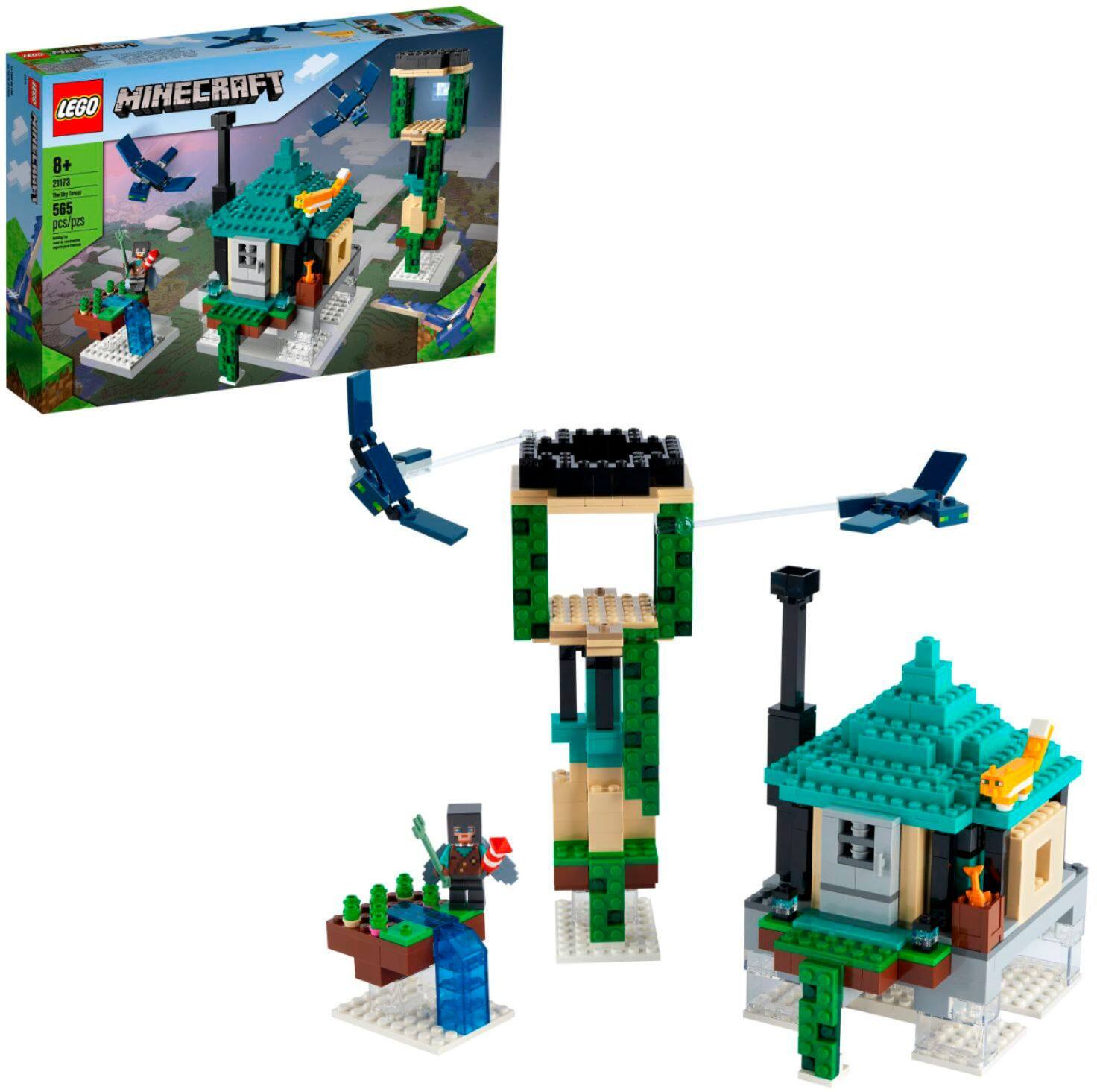 Front. LEGO - Minecraft The Sky Tower 21173.